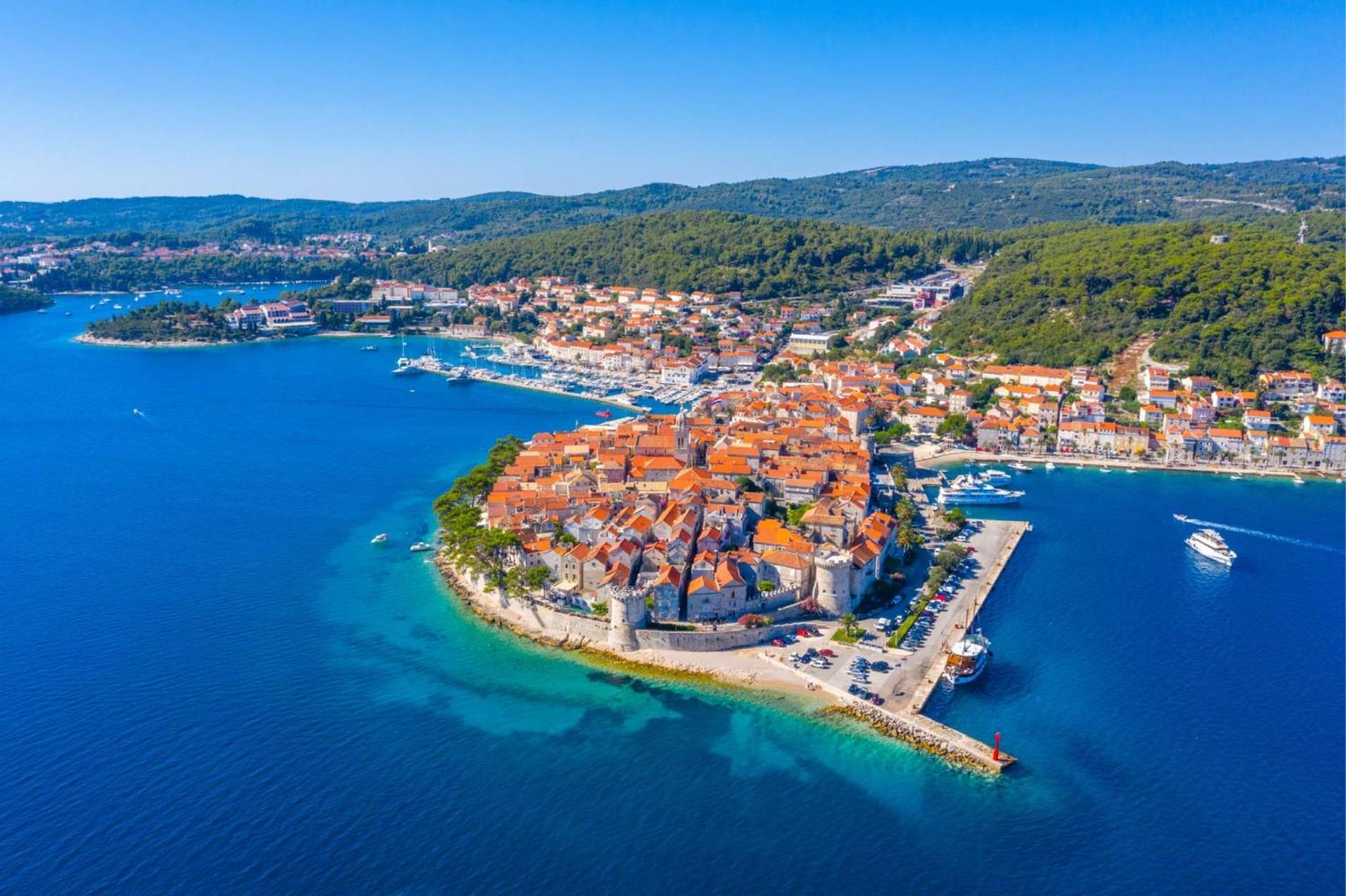 Apartments Sirius Korčula Eksteriør billede